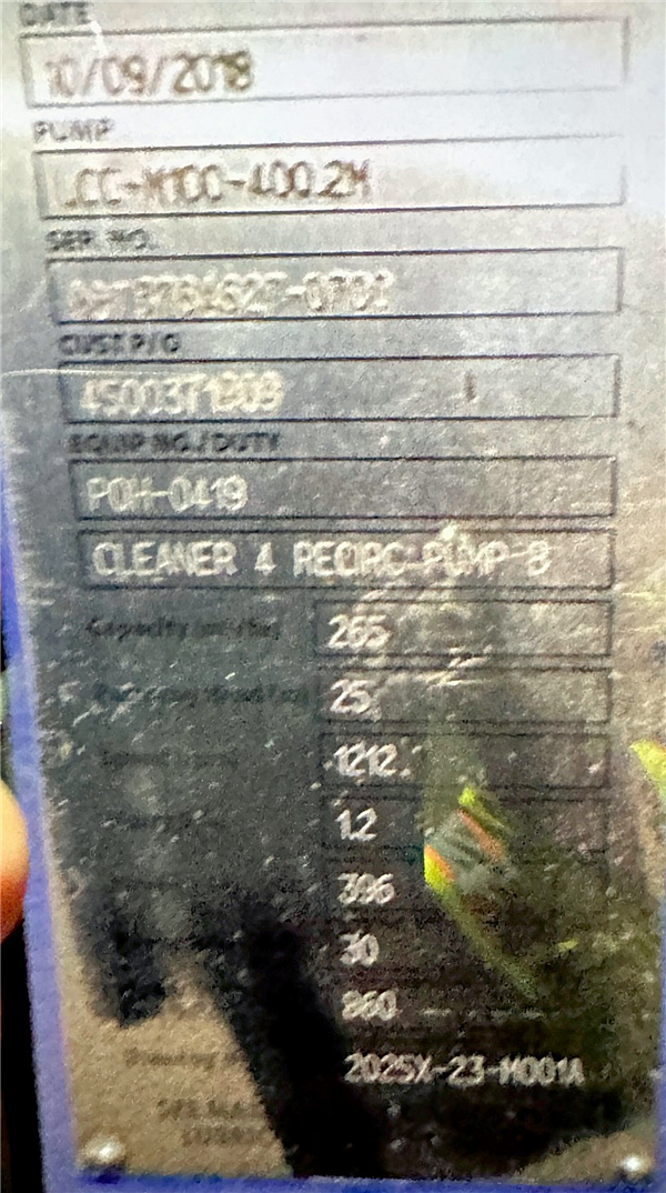 5 Units - Unused Ksb (giw Industries) Model Lcc-m100-400.2m Pumps)